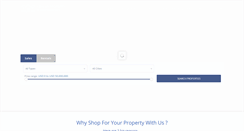 Desktop Screenshot of ceylonproperties.com